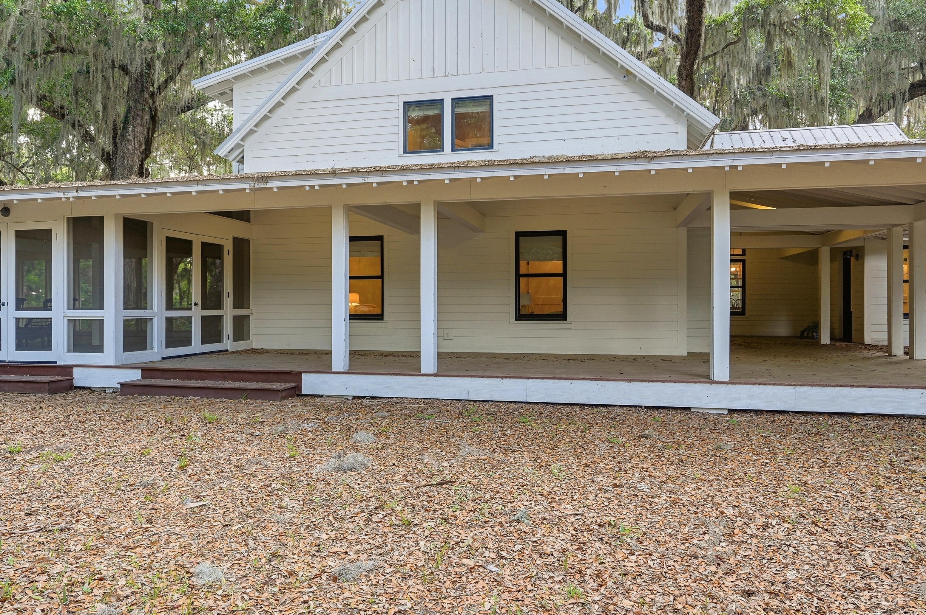 Front of estate